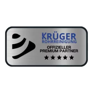 Trustsymbol Partnerbadge Rohrreinigung Krüger